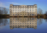 Das beeindruckende Minenlagerhaus ist einen Besuch wert.