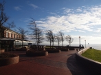 Der Südstrand von Wilhelmshaven lädt zu schönen Spaziergängen ein.