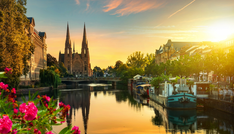 Genießen Sie die Schönheit Straßburgs.