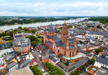 In Mainz befindet sich der beeindruckende Dom St. Martin.