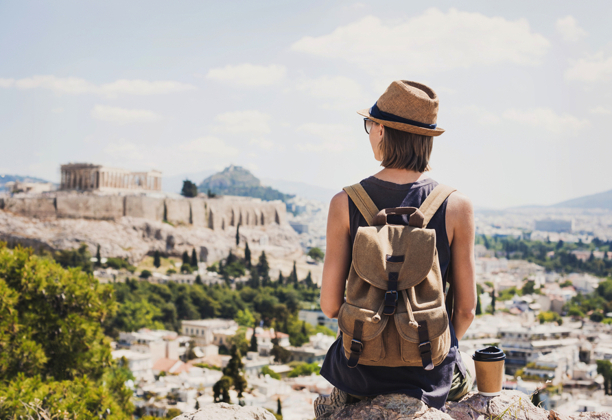 Genießen Sie Ihre Zeit in der griechischen Hauptstadt Athen.