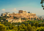Die weltberühmte Akropolis in Athen