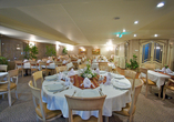 Das Restaurant im Hotel Bulvar Palas