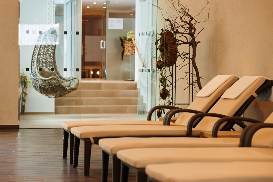 Der Ruheraum des Hotels