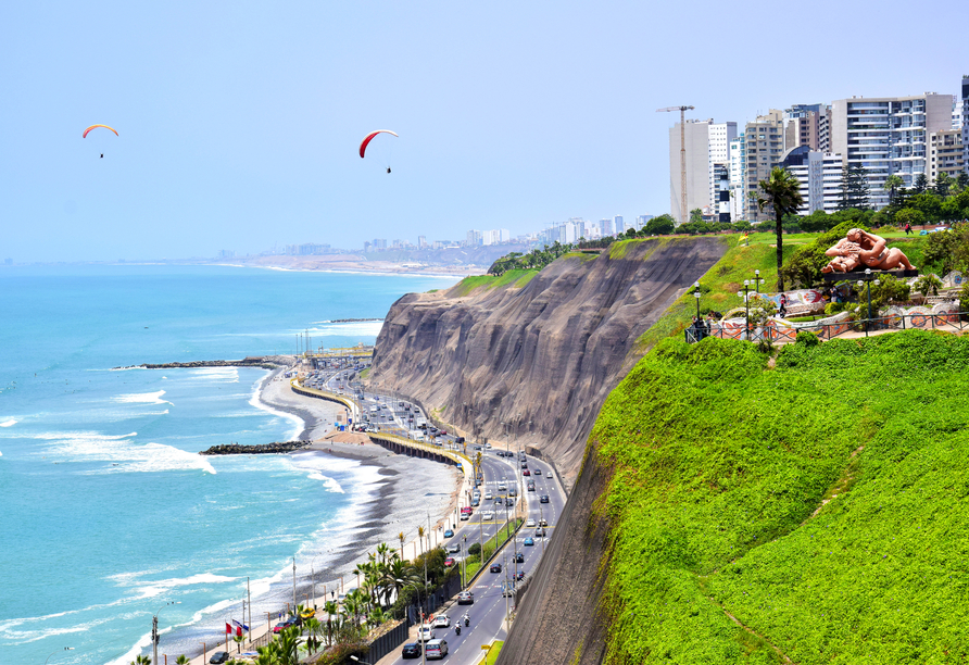 Miraflores – der Stadtteil der Schönen und Reichen in Lima