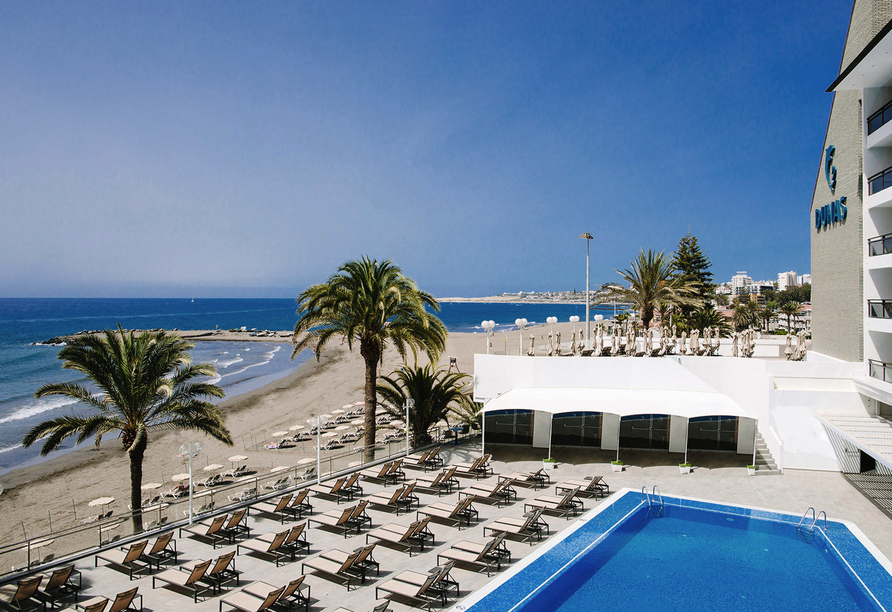 Das Hotel Don Gregory by Dunas empfängt Sie im Süden der Insel Gran Canaria. 