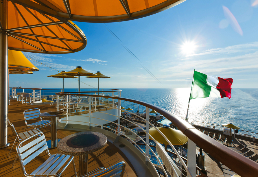 Genießen Sie einen unvergesslichen Urlaub an Bord der Costa Fascinosa!