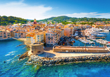 Saint-Tropez in Südfrankreich ist der letzte Stopp der Rundreise, bevor es wieder nach Marseille geht.