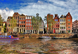 Gehen Sie auf Erkundungstour durch Amsterdam.