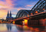 Ihre Flusskreuzfahrt beginnt und endet in der Domstadt Köln.