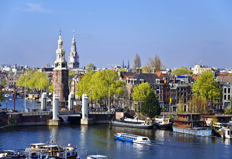 Die aufregende Metropole Amsterdam erwartet Sie!