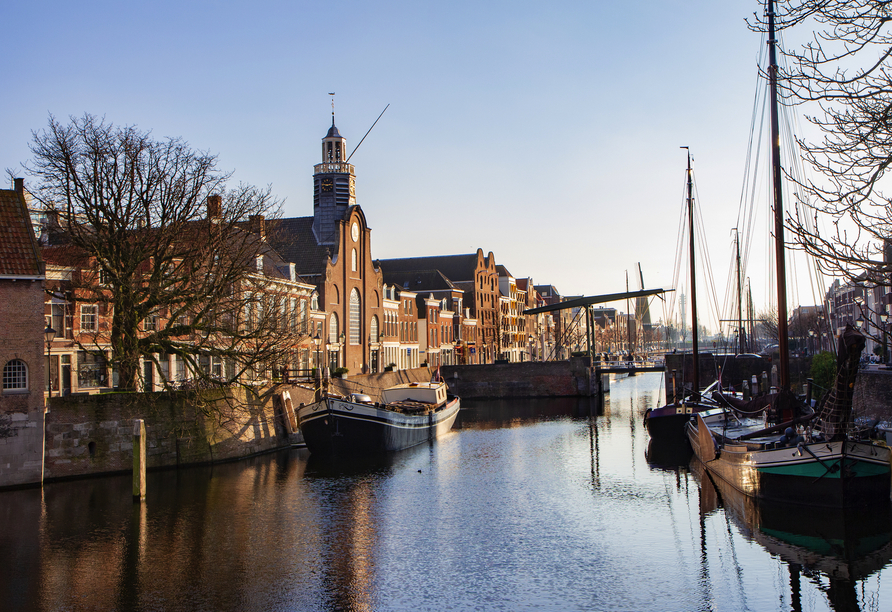 Das Stadtbild von Rotterdam vereint eine pittoreske Altstadt mit modernster Architektur.