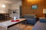 Beispiel für einen gemütlichen Wohnraum in einem Comfort Twin-Appartement
