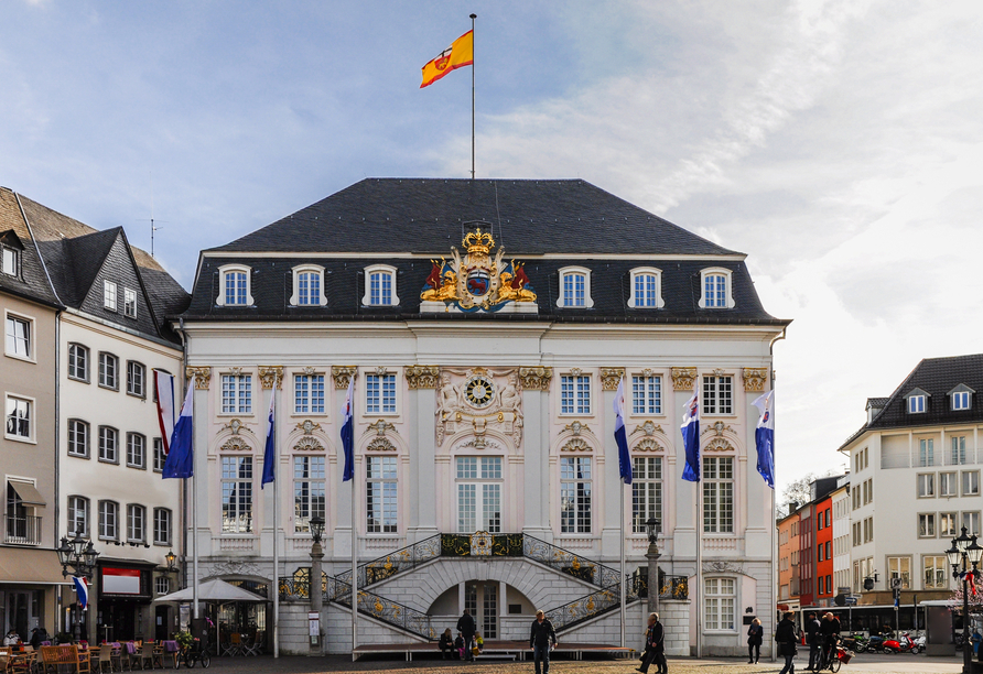 Prachtvolles Altes Rathaus in Bonn 