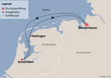 Ihre Reiseroute