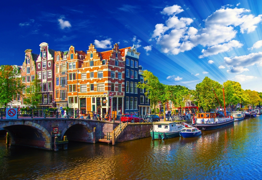 Zahlreiche aufregende Ecken gilt es in Amsterdam zu erkunden.