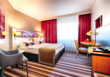 Beispiel eines Doppelzimmers Comfort im Leonardo Hotel Heidelberg