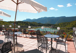 Grand Hotel Astoria, Terrasse