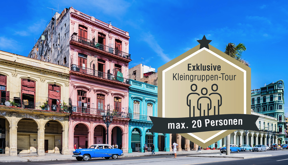 Kommen Sie mit auf eine exklusive Kleingruppen-Rundreise durch das faszinierende Kuba!