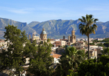 Blick über Palermo auf Sizilien