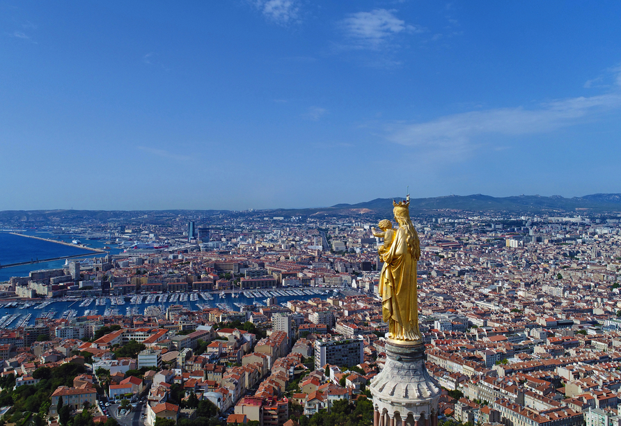 Entdecken Sie die französische Hafenstadt Marseille.