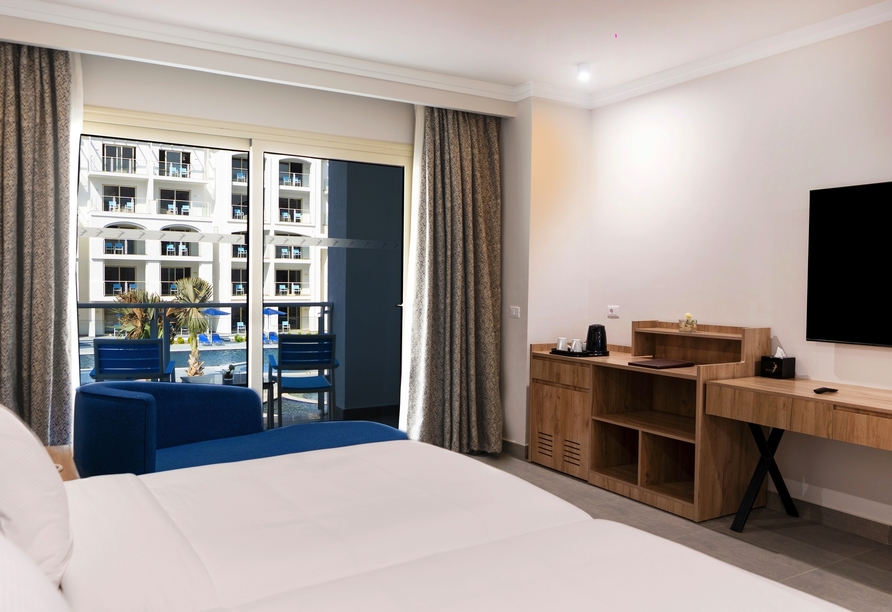 Beispiel eines Doppelzimmers im Pickalbatros Blu Spa Resort 
