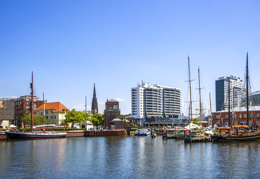Bremerhaven ist Start- und Zielpunkt Ihrer Kreuzfahrt!
