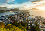 Ålesund gilt als eine der schönsten Städte in ganz Norwegen.