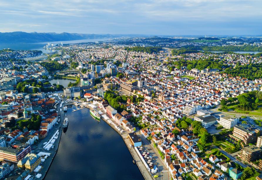 Stavanger ist die viertgrößte Stadt Norwegens.