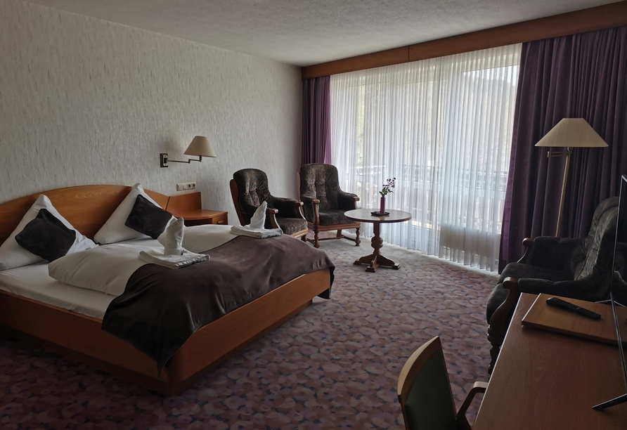 Beispiel eines Doppelzimmers Kinneberg im Hotel Haus am See