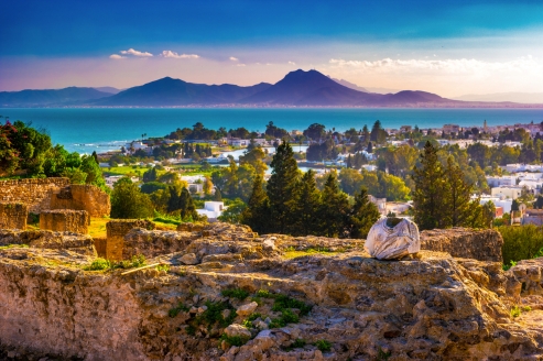 Vom Berg Byrsa haben Sie einen fabelhaften Blick auf die malerische Landschaft.