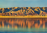 Über den Salzsee Chott el Djerid gelangen Sie von Tozeur nach Chebika und Tamerza.