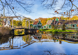 Lassen Sie sich im Freilichtmuseum in Enkhuizen auf eine Reise durch die Zeit mitnehmen.