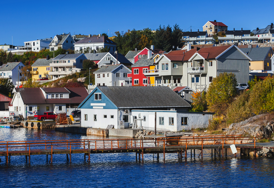 Entdecken Sie die Hafenstadt Kristiansund.