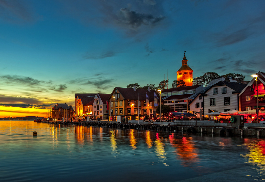 Lernen Sie das reizvolle Stavanger und seine Geschichte kennen. 