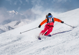 Im Winter erwarten SIe in Maurach und drei weiteren Skigebieten bestens präparierte Pisten zum Wintersport.