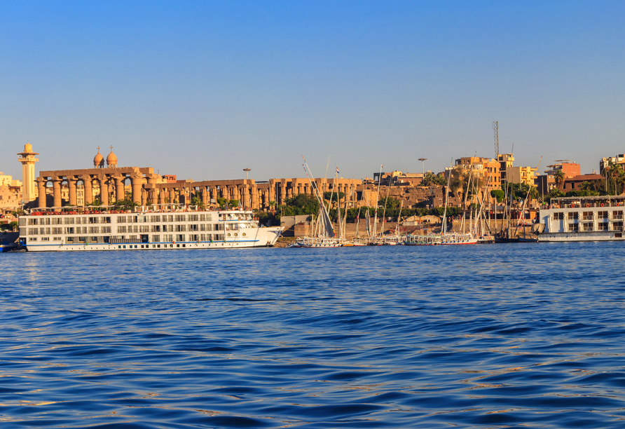 Freuen Sie sich auf spannende Einblicke in die ägyptische Kultur und auf zahlreiche Highlights entlang des Nils.