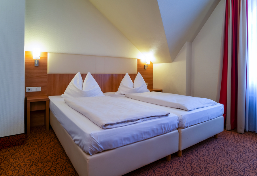 Beispiel eines Doppelzimmers Standard im Hotel