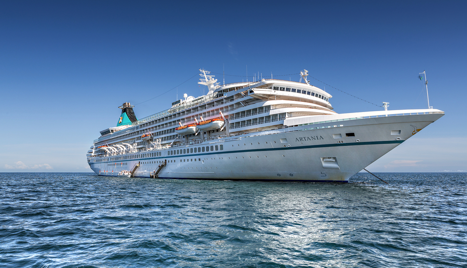 Herzlich willkommen an Bord von Artania!