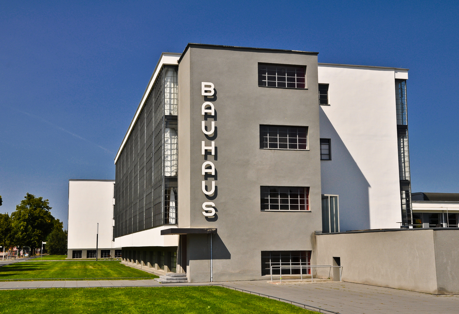 Das berühmte Bauhaus in Dessau