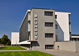 Das berühmte Bauhaus in Dessau