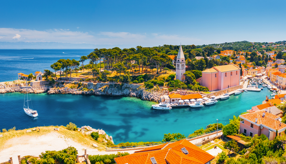 Veli Lošinj auf der gleichnamigen Insel Lošinj