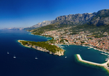 Ihre Rundereise führt Sie u.a. an die schönste Küste der Adria: die Makarska Riviera