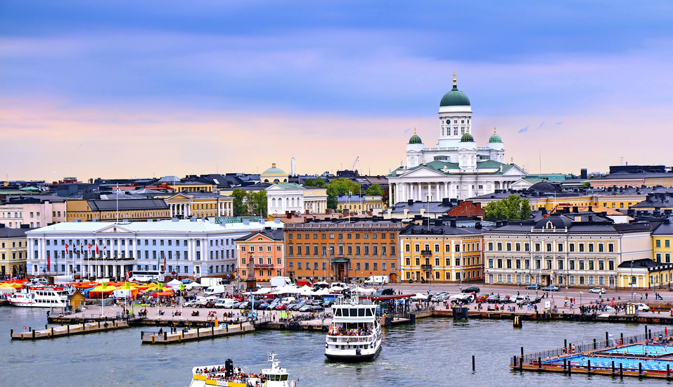 Freuen Sie sich auf einen Besuch in der finnischen Hauptstadt Helsinki.