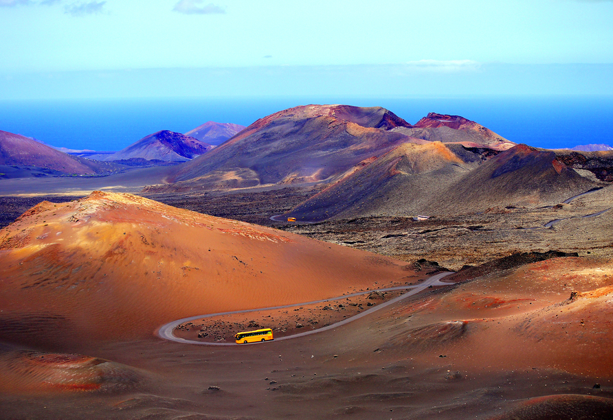 Sehr zu empfehlen: Ein Ausflug zum Nationalpark Timanfaya auf Lanzarote