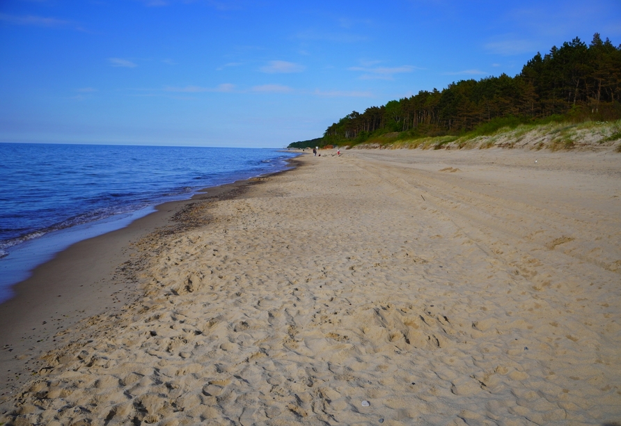 Genießen Sie die Ruhe an der Polnischen Ostsee.
