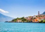 Unternehmen Sie unbedingt einen Ausflug in den zauberhaften Ferienort Limone sul Garda.