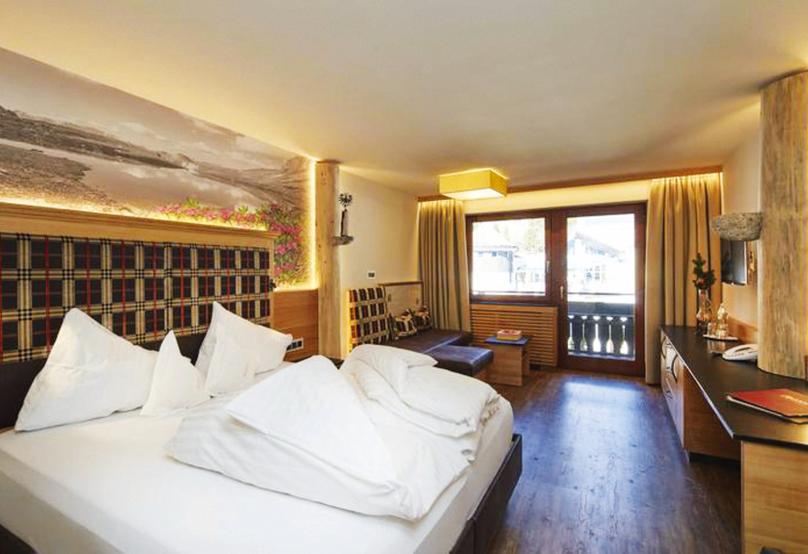 Zimmerbeispiel in Ihrem Hotel Resort Alpenrose