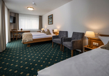 Beispiel eines Familienzimmers im Hotel Schwabenwirt in Berchtesgaden