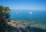 Traumhafte Bucht an der Riviera von Opatija